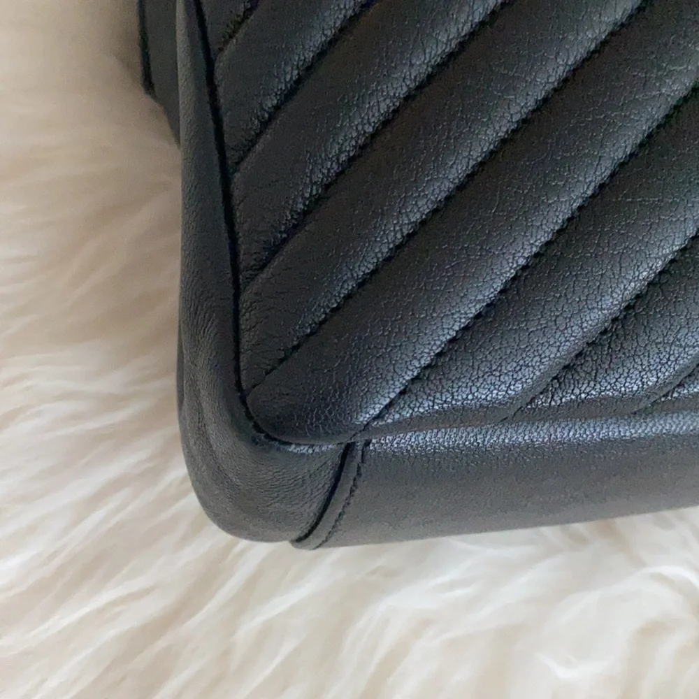 SAINT LAURENT COLLEGE MEDIUM IN QUILTED LEATHER